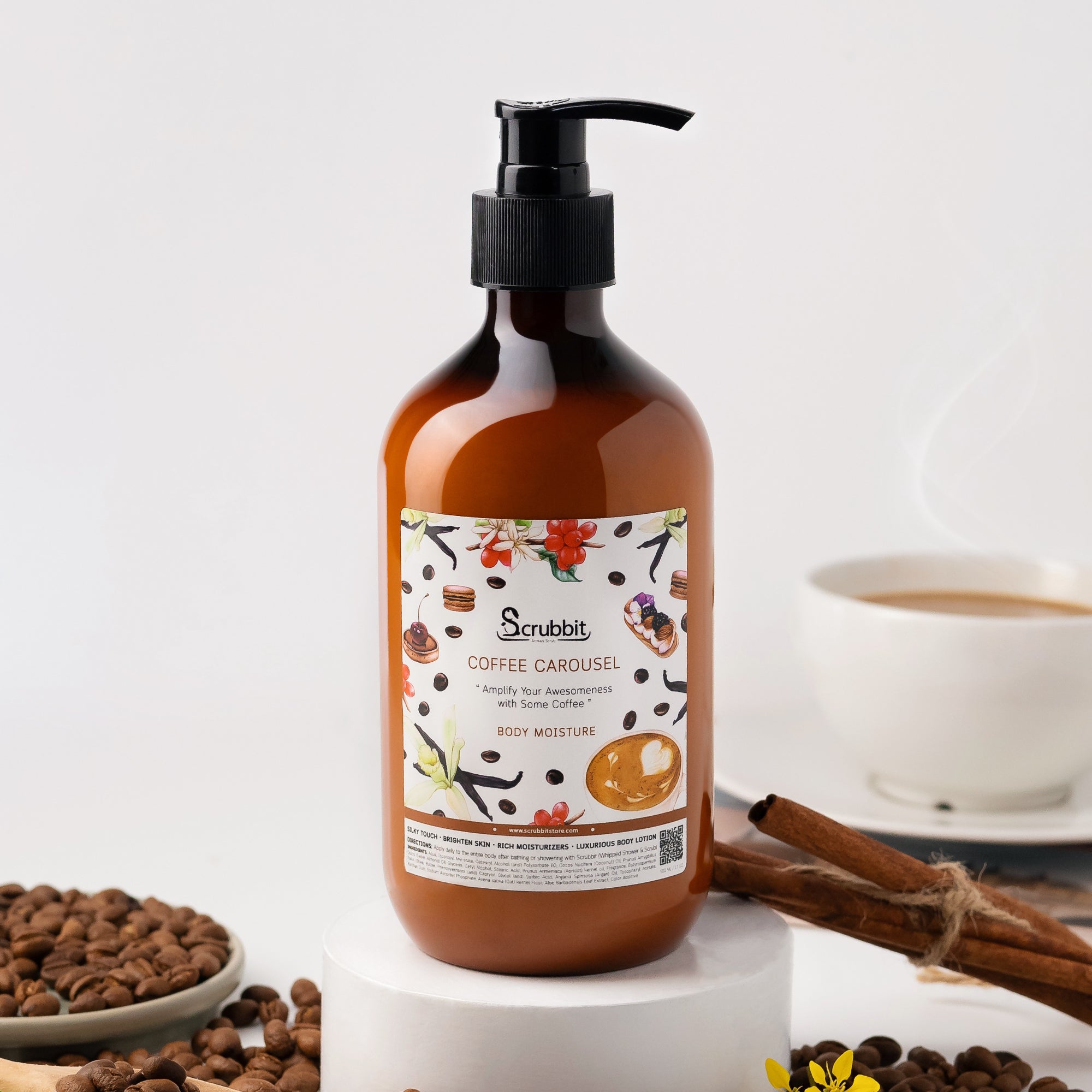 Coffee Carousel Body Moisture