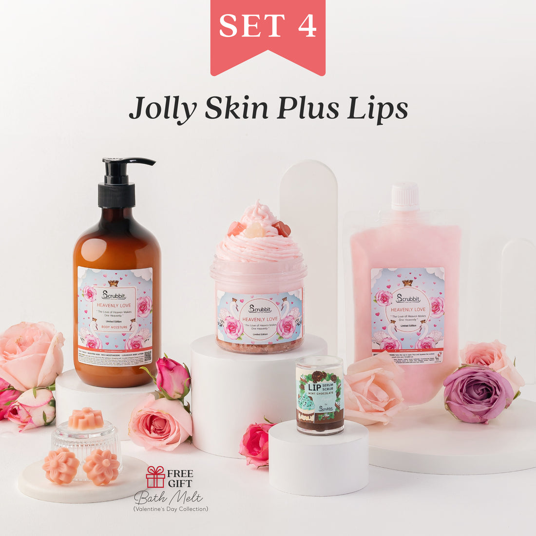 Gift Set 4 Jolly Skin Plus Lips