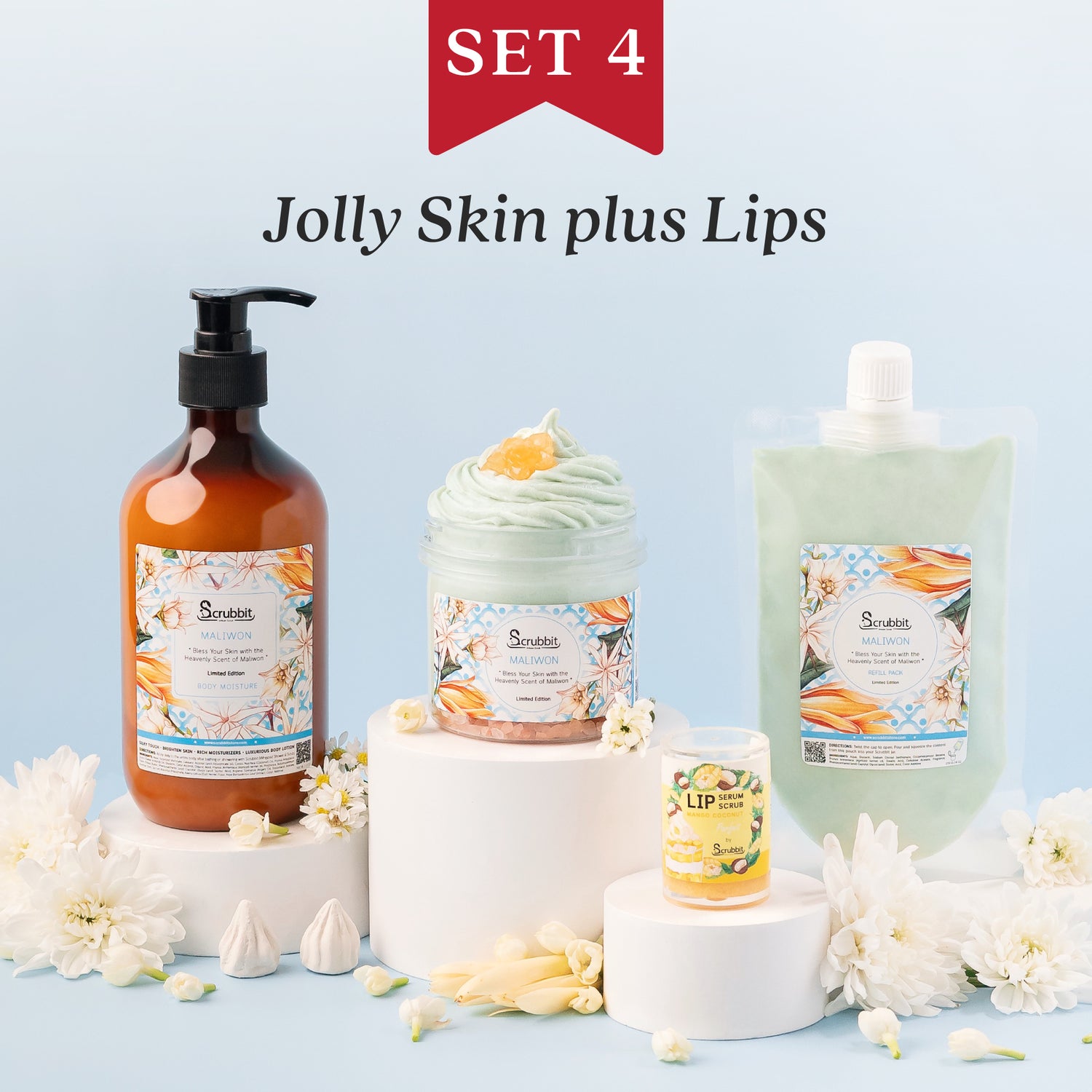 Gift Set 4 Jolly Skin Plus Lips